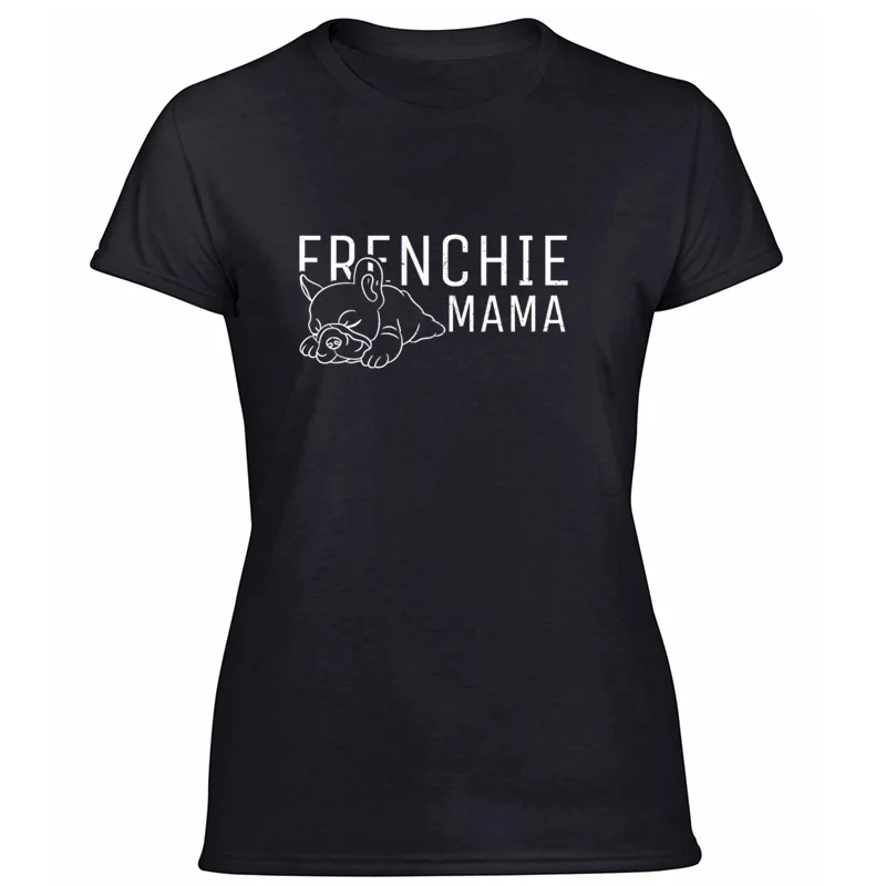 Винтажная футболка для мужчин s Frenchie Mama girls gift Dog Французский бульдог, мужские хлопковые футболки Homme