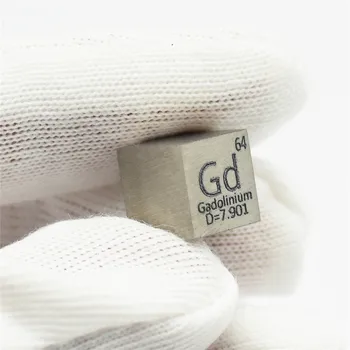 

Gadolinium Cube for Element Collection Science Experiment 99.99% 10x10x10mm Gd Cube for Research and Development