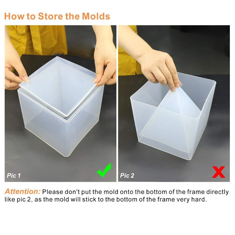 DIY Large Pyramid Resin Mold Casting Silicone Jewelry Molds Tree of Life Orgonite Pyramid Mold