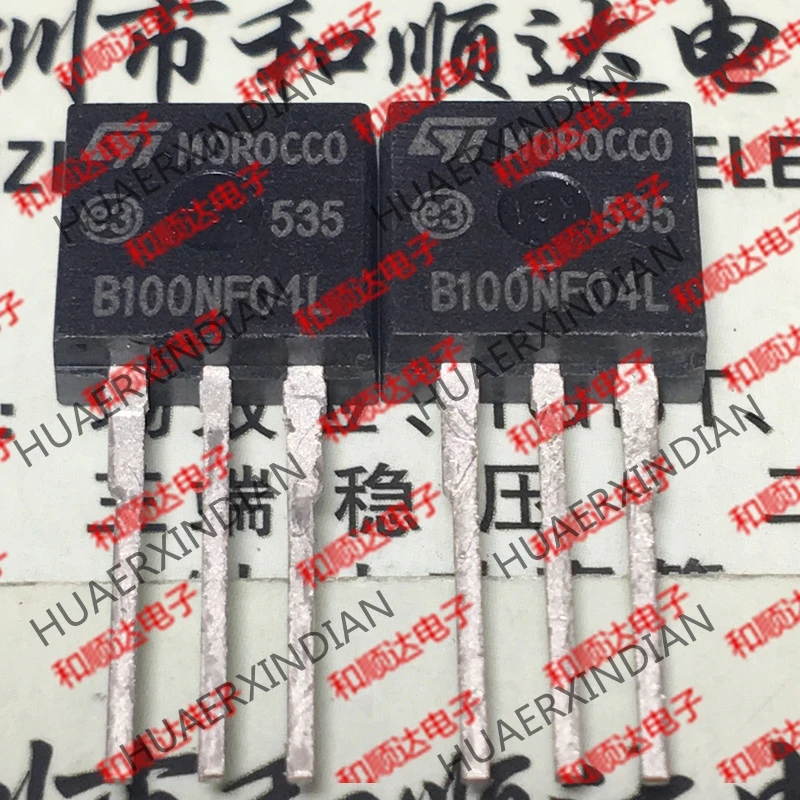 10 шт./лот B100NF04L STB100NF04L TO-262