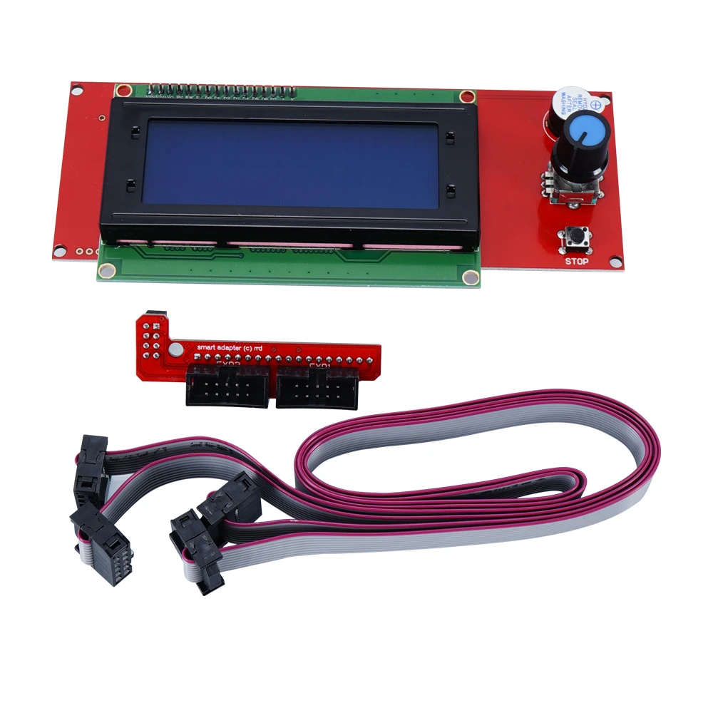 SODIAL R LCD 2004 Display Controleur Smart RepRap Rampes V1.4 pour 3D Imprimante NOUVEAU 