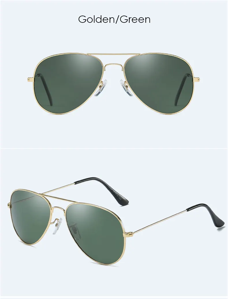 COOLSIR New Design Aviation Alloy Frame HD Polarized Sunglasses For Men UV400 Protection gafas de sol hombre 3025