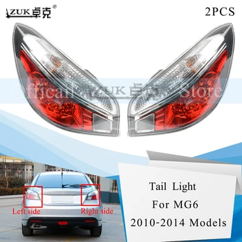 

ZUK 1PAIR High Quality Left Right Tail Light Tail Lamp Rear Light Brake Light For MG 6 2010 2011 2012 2013 2014 With Bulb