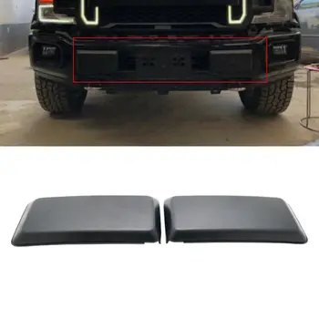 

2pcs Front Bumper Guard Angle Cover Pad Premium PP Material Protector Black Stylish Design For Ford F150 2018-2020