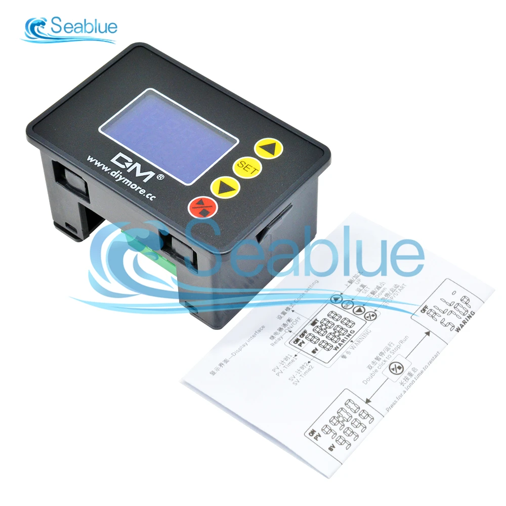 Programmable Microcomputer time controller DC12V/24V AC110V/220V Digital  Timer Delay Switch Control Module On/Off Switch - AliExpress