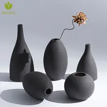 Европа Стиль керамическая ваза для цветов, ваза Ретро Brickware Терракотовая Для домашняя фурнитура с моделью номер Декор сухой золы ваза для цветов