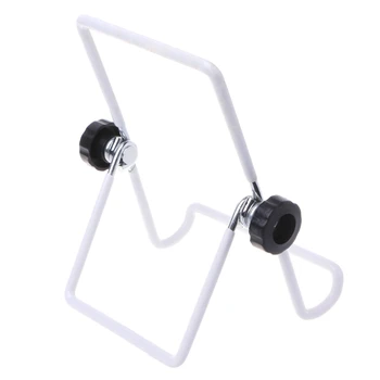 

Universal Holder 360° Adjustable Foldable Metal Wire Stand Mount For iPad Tablet