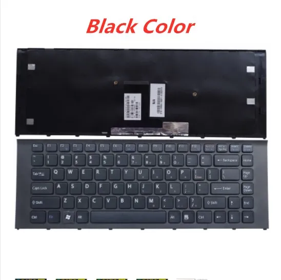 Ноутбук английская клавиатура для SONY EA2S5C EA2S7C EA2S9C EA2S1C EA18EC EA16EC ноутбук замена макета клавиатуры - Цвет: English Version
