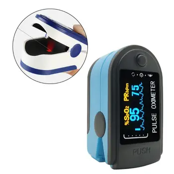 

Mini Protable Digital Finger Clip Oximeter Heart Pulse Rate Blood Oxygen Saturation SPO2 Monitor LED Display