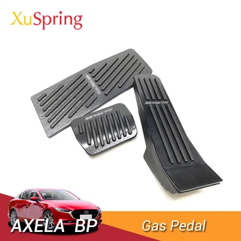 

For Mazda 3 Axela 2019 2020 BP Car Refit Accelerator Footrest Pedals Gas Plate Clutch Throttle Brake Treadle Styling