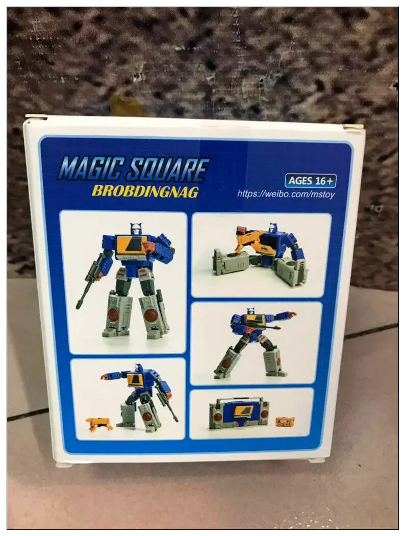 New MS-TOYS MS-B17S Robot Action Figure Surround Sound mini TWINCAST instock