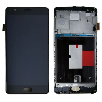 

High quality 100%Tested LCD Display For Oneplus 3 A3000 A3003 Touch Screen with frame and free Tools