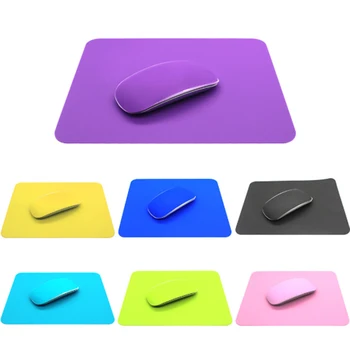

Silicone Ultra-Thin Mouse Pad Square Comfy Non-Slip Mouse Pad Computer Gaming Laptop Pad Plain Cute Mats