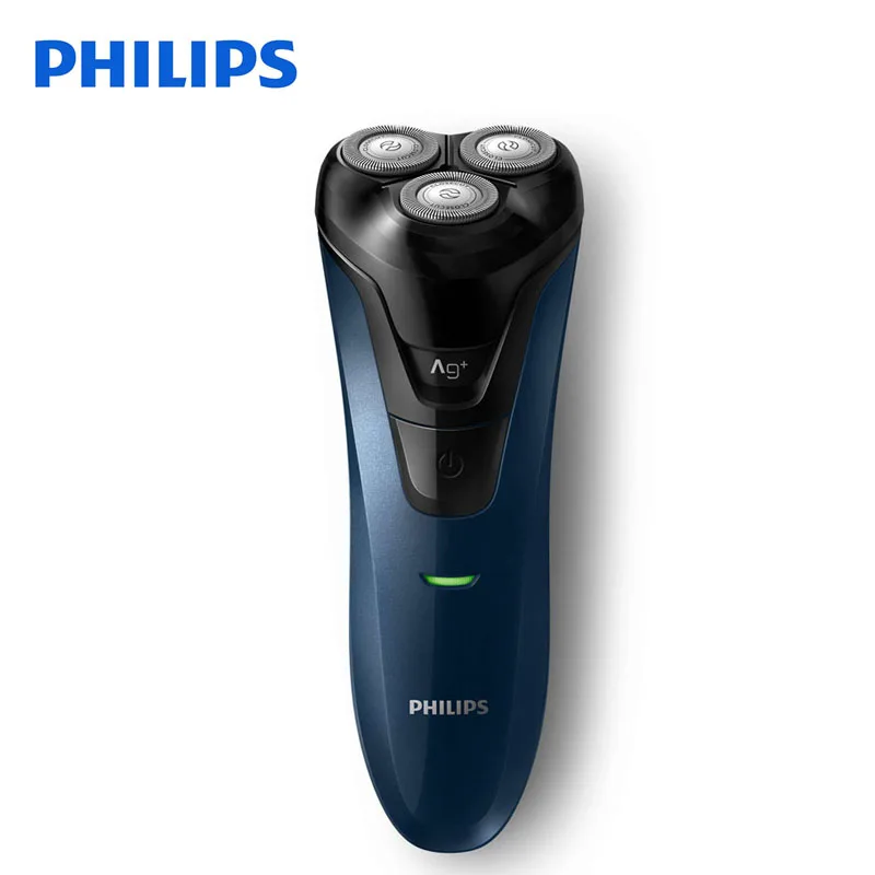 Настоящий Электробритва Philips FT668 поворотный перезаряжаемый моющийся для мужской электрической бритвы влажный/сухой с 1 светодиодный индикатор - Цвет: Philips FT668