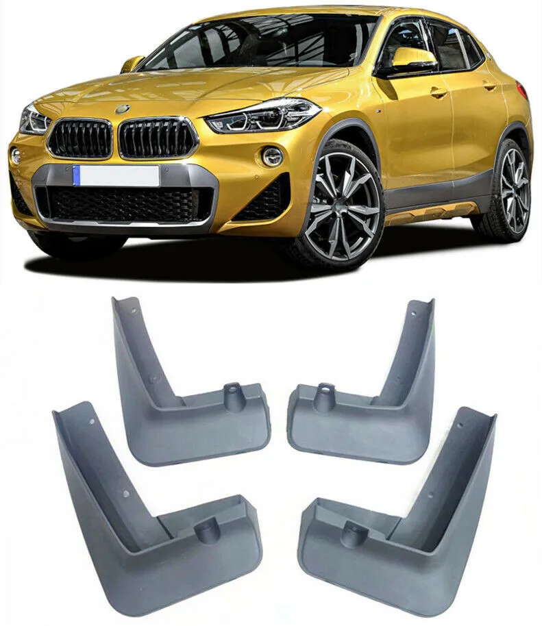 4pcs Mud Flap Splash Guard Fender Mudguards Front Rear Guards Flaps For BMW X2 F39 2018 2019 2020 Mudguard | Автомобили и