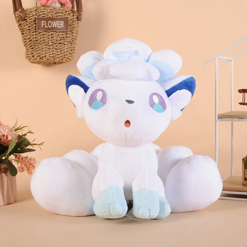 Takara Tomy кукла Покемон чучела Джинн сокровище мечта Солнце Луна Arora ледяной огонь вулпикс девять Хвостовая игрушка, лиса плюшевая