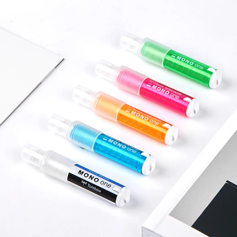 TOMBOW MONO ONE 6,7 мм пластиковая губная помада ластик офисные канцелярские принадлежности для школьников, студентов резиновые ластики