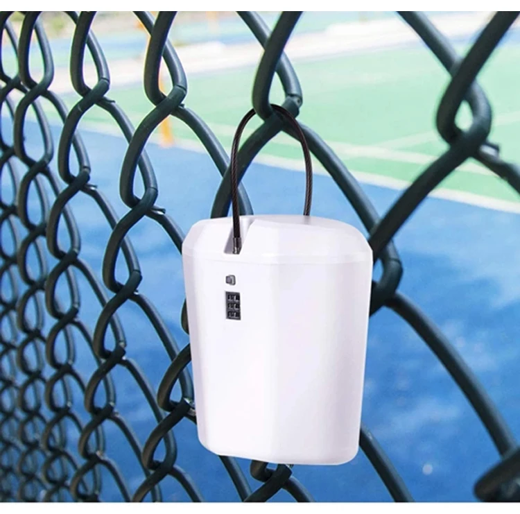 Password Code Lock Box With Line Anti-theft Safe Portable Beach Lock Plastic Bucket IndoorOutdoor Sports Password Code Lock Box (5)