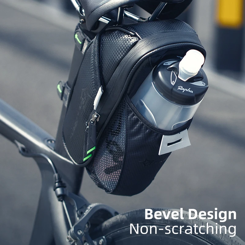 Rockbros Waterproof Bicycle Saddle Bag With Waterbottle Pouch