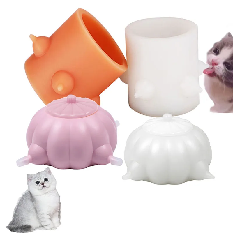 赤ちゃん ペット 子犬 犬 猫用の新世代のシリコンミルクボウル 給餌器 フードディスペンサー Aliexpress
