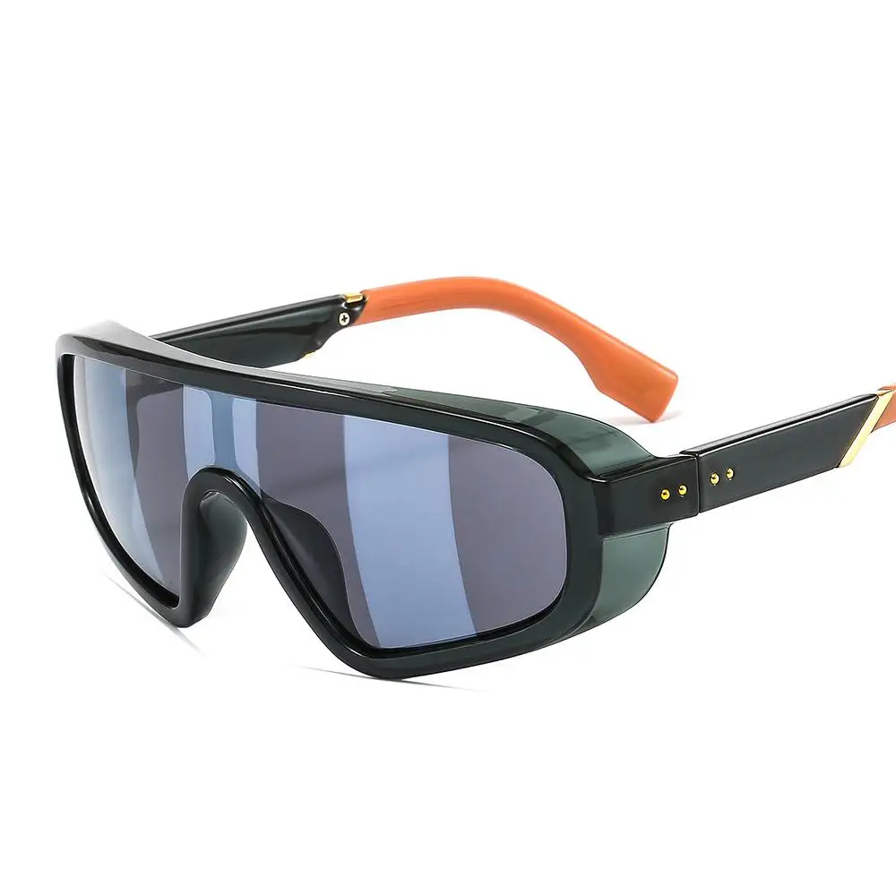 

TEENYOUN 2020 Luxury Brand Fashion Sunglasses Women Men One Piece F Letter Sun Glasses Male Eyewear UV400 Goggles Sunglass
