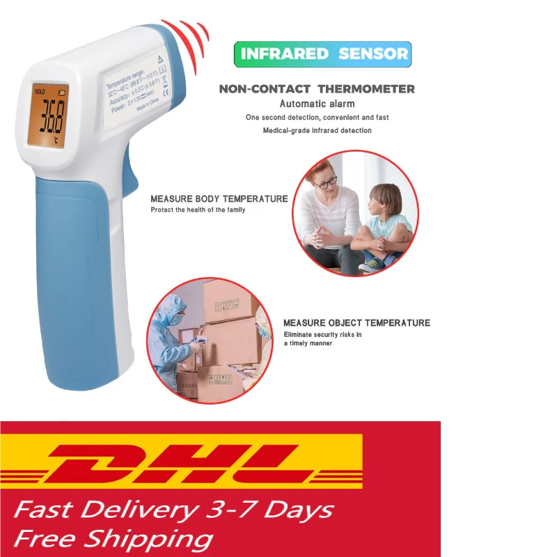DHL Бесплатная доставка быстрая в течение 3 7 дней для взрослых цифровой термометр