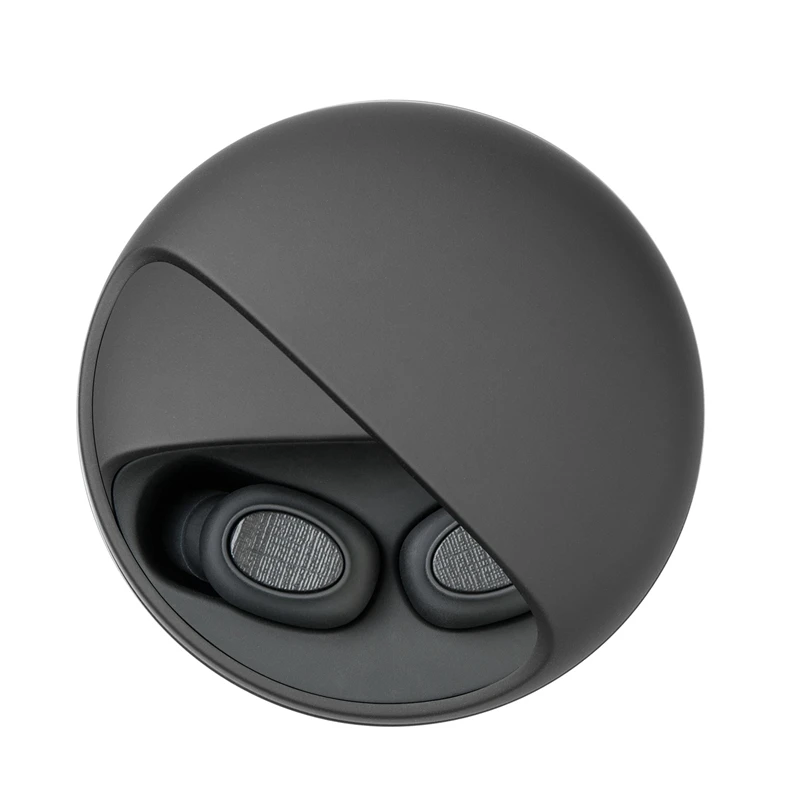 Беспроводная bluetooth-гарнитура, стереонаушники Tws, спортивные наушники с зарядным держателем для Ios, Android, телефона, черный пластик
