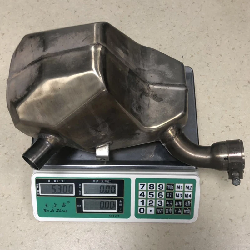 Slip On For Benelli 502C 502 Motorcycle Catalyst Delete Mid Link Pipe Eliminator Enhanced Exhaust System Escape Moto Muffler - - Racext 19