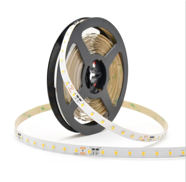 [Seven Neon] DC24V 12W 22-24LM/led 80led/M Белый/теплый белый/натуральный белый сильный яркий светодиодный SMD 2835 Гибкая светодиодная smd лента