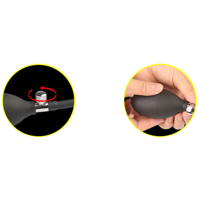 Inflated Anal Plug Pump - Image 5
