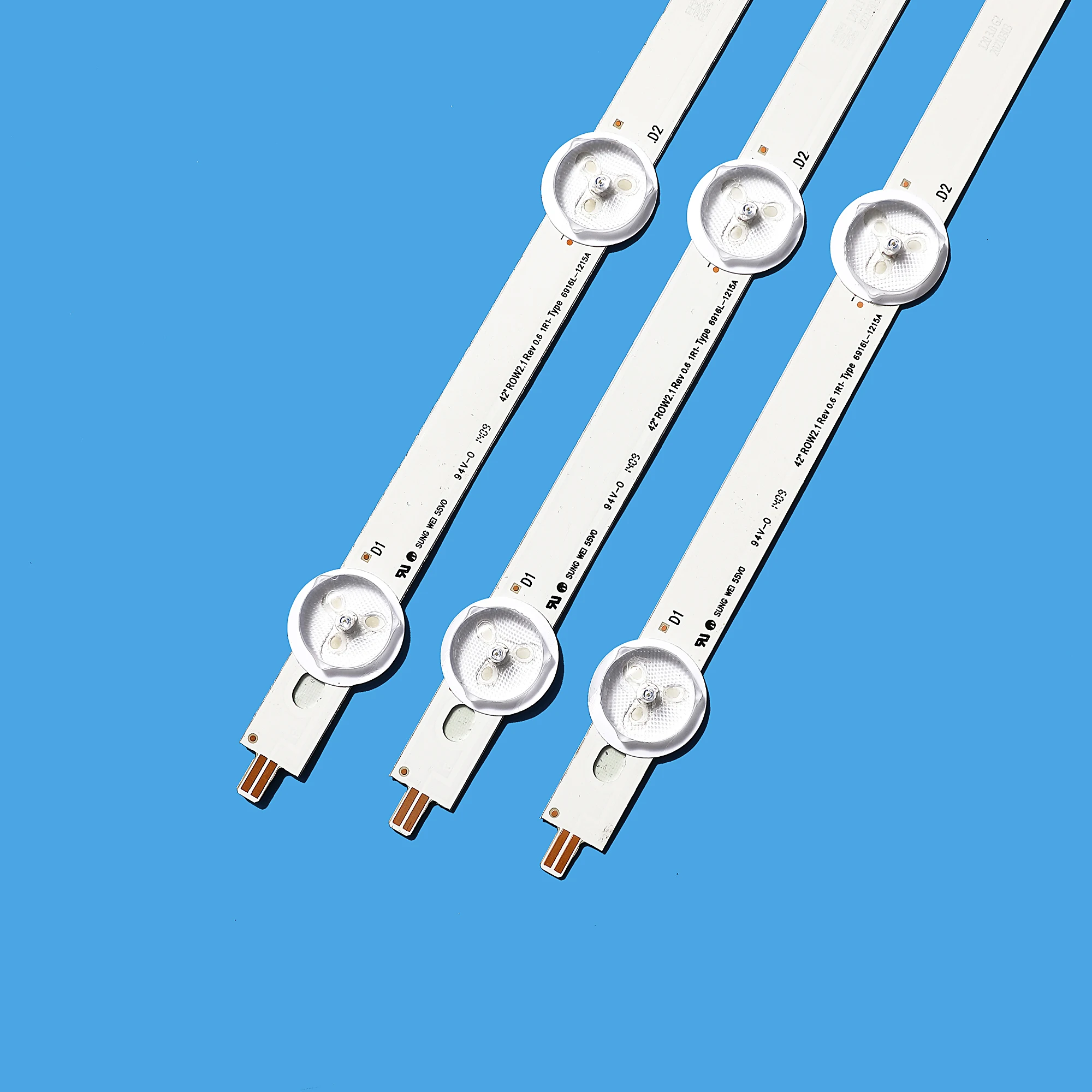 Barra de Faixa de Luz Led para Retroiluminação de tv lg 42 Polegadas 42ln540v 42ln613v 42la620v Lc420due 42ln575s 42la62 42ln578v 42ln575v 42ln5710 e 42ln540v Peças e Computadores Industriais - Imagem 5