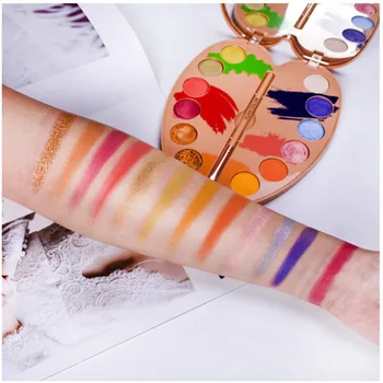 

Shimmer Matte Makeup Eyeshadow Pallet Make Up Eye Shadow Natural Eyeshadow Pallet Glitter Long Lasting