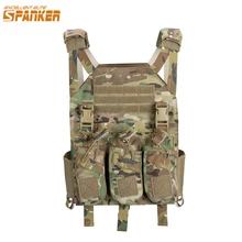 Отличный Элитный охотничий Камуфляжный модульный жилет, тактический боевой жилет, снаряжение, Военный Спортивный жилет
