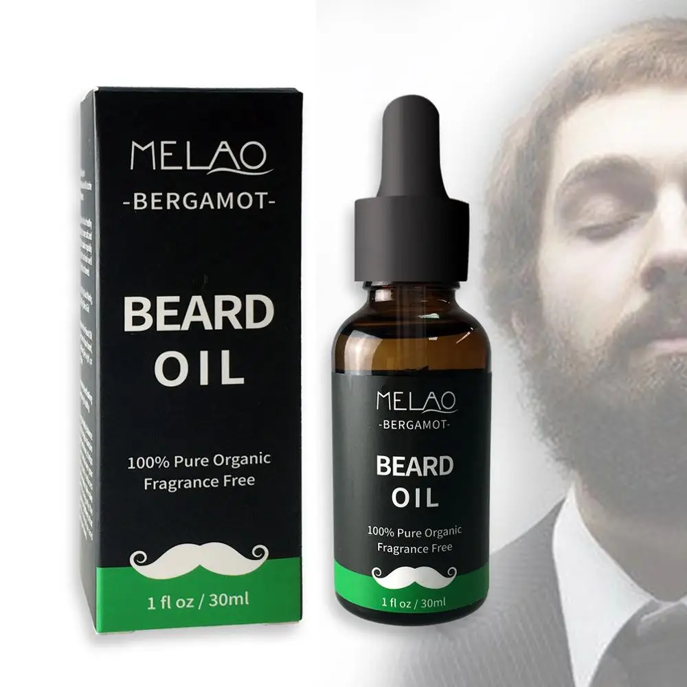 

ZK30 100% Natural Organic Men Beard Growth Oil Beard oil Beard care essential oil Thicker Fuller Gentlemen's Beard Hair