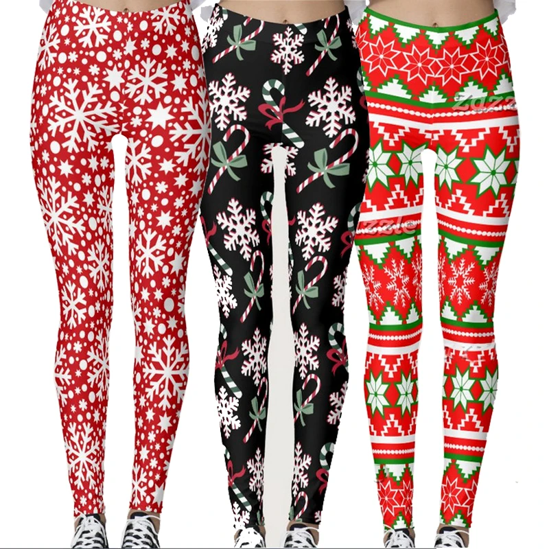 Echoine Christmas Women Sexy High Waist 
