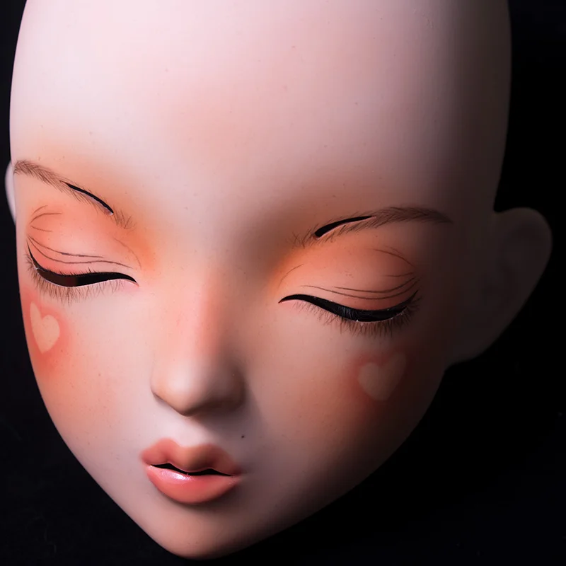 LiLi Mask-16) милая девушка Смола половина головы настроить Косплей Японская ролевая игра Аниме Силиконовые кигуруми маска Трансвестит кукла
