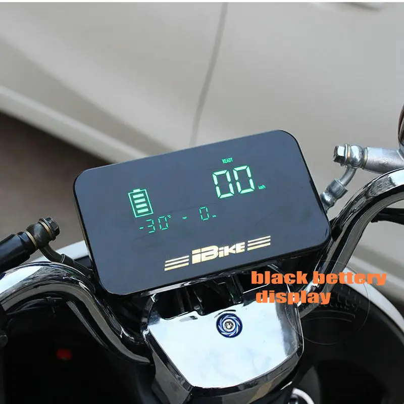 Sale speed/battery level indicator+turning signal LCD display 48v60v72v speedometer electric scooter parts electric bike accessory 3