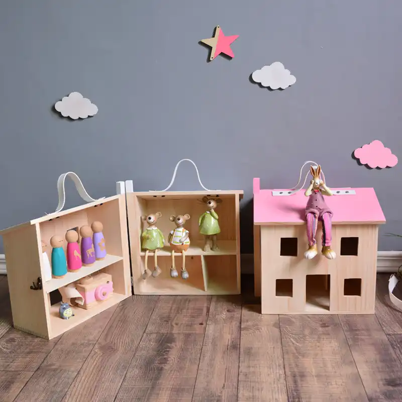 wooden toy box decorations