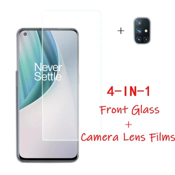 Cristal adhesivo completo para OnePlus Nord N10, Protector de pantalla de vidrio templado para OnePlus 8T Nord N10, película de Camra para teléfono