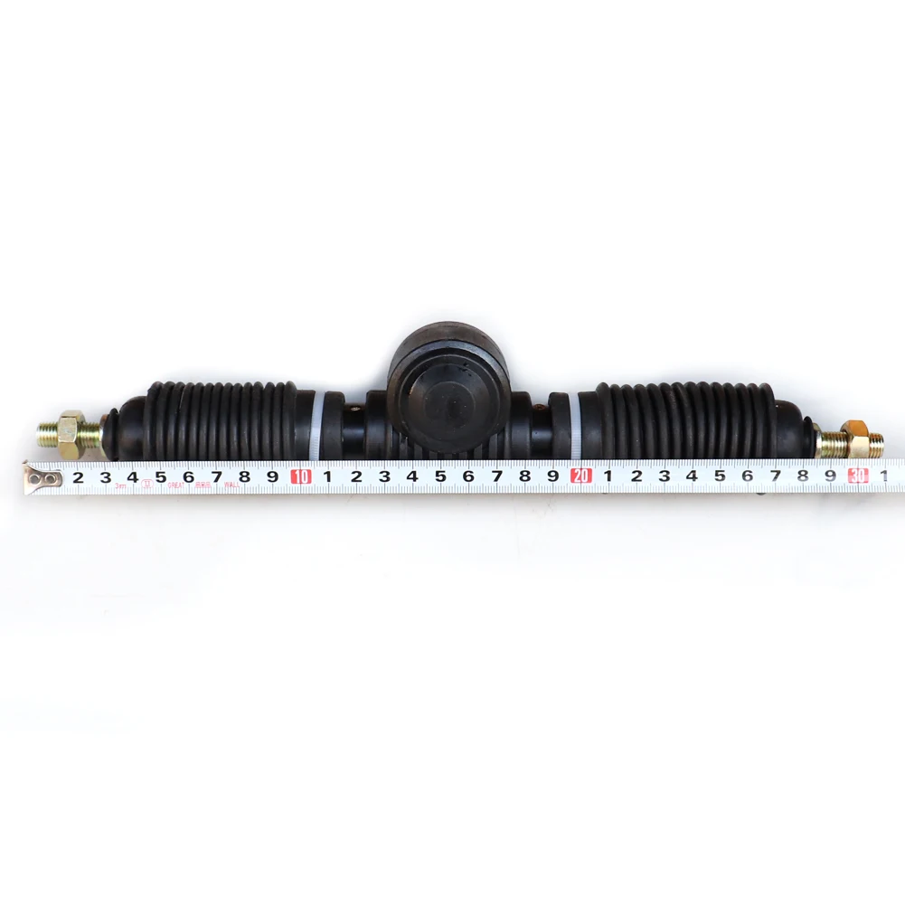 M10 1pcs 310mm Eccentric Power Steering Gear Shaft Rack Pinion Assembly For China Go Kart Buggy Golf Karting ATV UTV Bike Parts