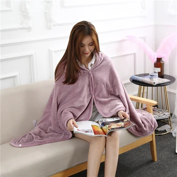 

Soft Warm Coral Fleece Blanket Winter Shawl blankets Thick Solid color Flannel Throw Blankets Mechanical Wash New Arrivals