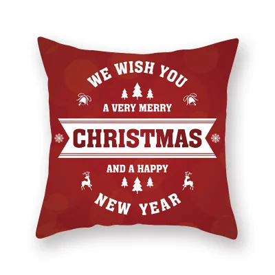 13 Christmas Decorations For Home Snowman Pillowcase Christmas Tree Decorations Happy New Year Navidad Xmas Supplies - Цвет: 13