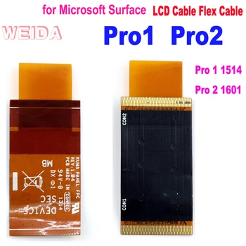 

Flex Cable Connectors Replacement For Microsoft Surface Pro1 Pro2 LCD Cable Flex Cable Surface Pro 1 1514 Pro 2 1601 LCD Cable