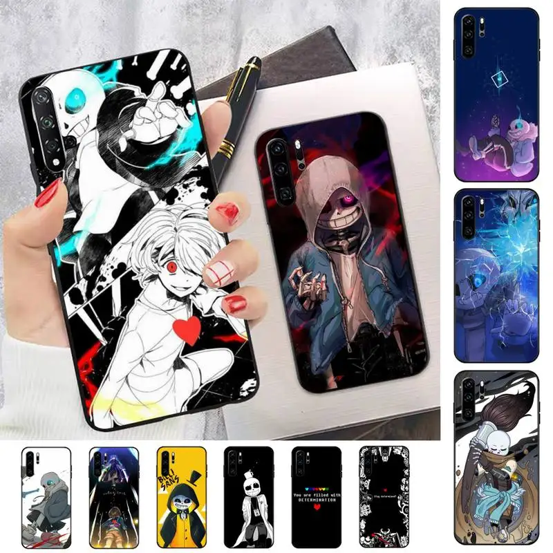Чехол для телефона FHNBLJ Undertale Sans huawei P 6 7 8 9 10 20 30 40 pro plus lite p9 2016 | Мобильные телефоны и