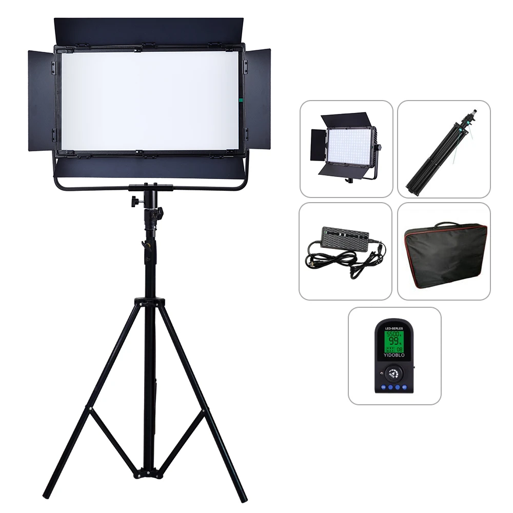 Video Photo Studio Light with Tripod Continuous Lights Yidoblo A2200IX