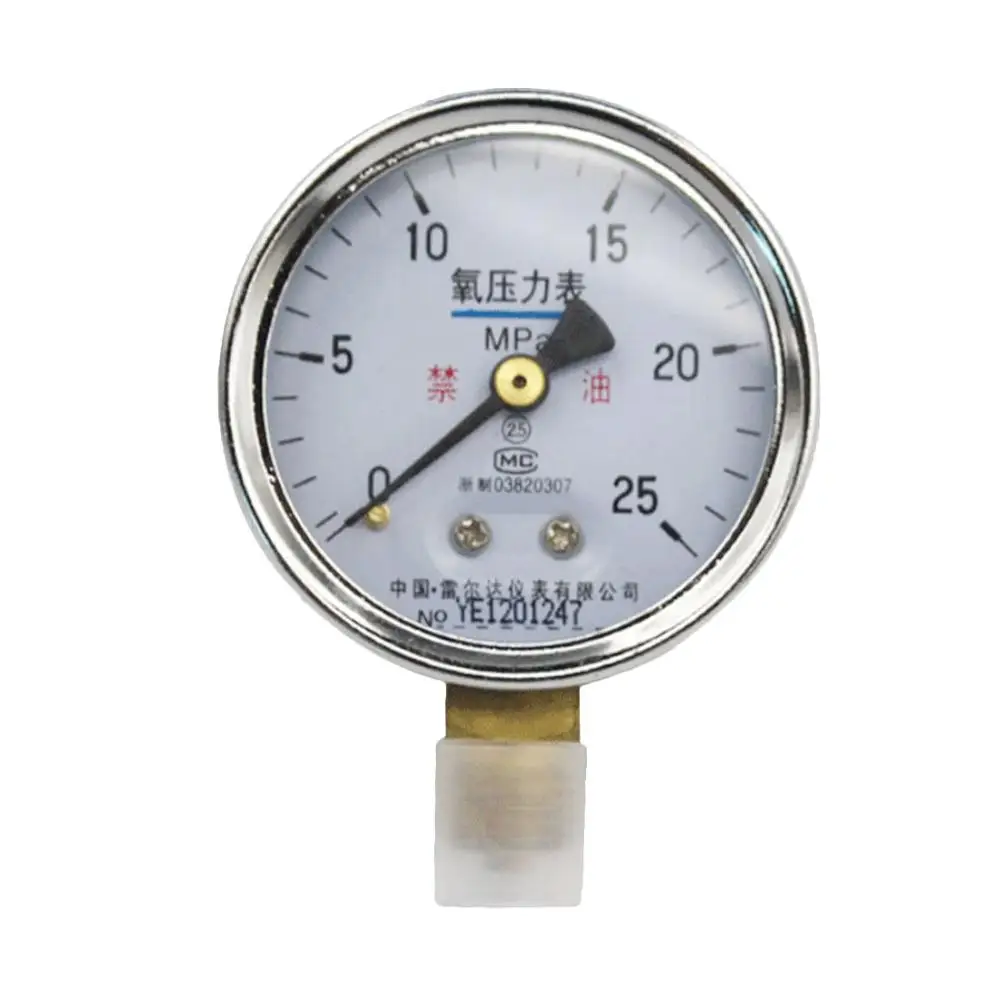 FANDE 60mm Oxygen Pressure Gauge  M14*1.5