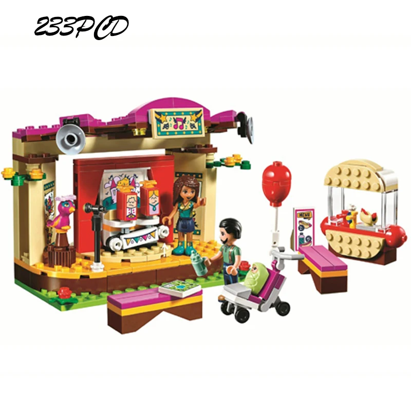 

Disney Frozen Compatible lepining Friends toys for children Girls Series Friendship House Set Building Blocks Bricks Kids Gifts