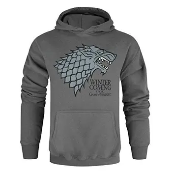 

Game of Thrones Stark Winter is Coming Charcoal Unisex Hoodie