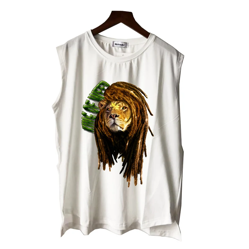 Брендовая новая трендовая майка rasta lion reggae рок в стиле панк для мужчин и женщин