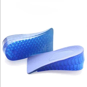 

Silicone Insert Height Increase Shoes Insole Anti Slip Half Cushion Pads Adult High Inserts Pad Invisible Lift Tall Insole Pads